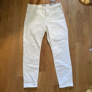 Everlane High Rise Skinny Jean in White